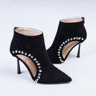 Дамски Обувки На Ток Jasmine - черни